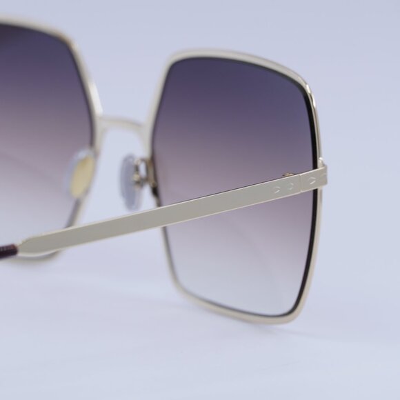 🕶️New Isabel Marant IM 0102/S 001Q PR Sunglasses - Gold Frame, Brown Lenses - Picture 10 of 11